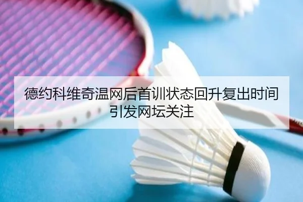 德约科维奇温网后首训状态回升复出时间引发网坛关注